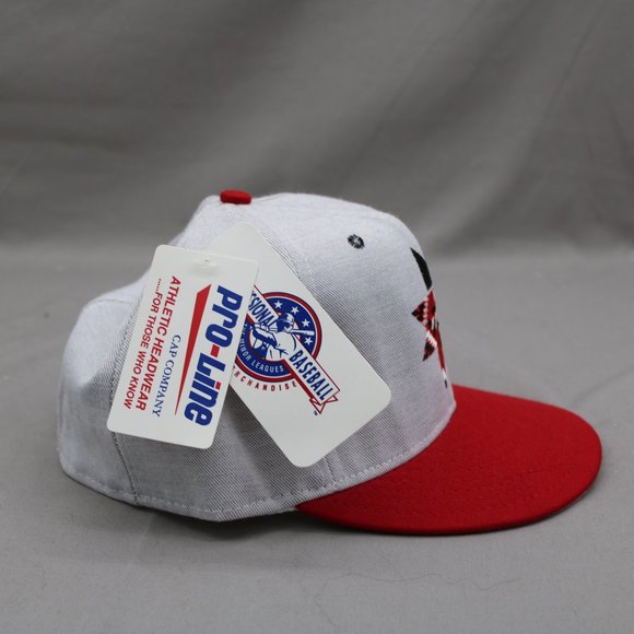 Indianapolis Indians Hat (VTG) - Major Minor Affiliate by Proline - Fitted 7 3/8 - Picture 7 of 10